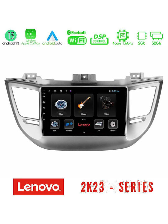 Lenovo Ηχοσύστημα Αυτοκινήτου για Hyundai Tucson με Οθόνη Αφής 9"