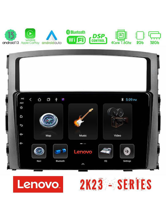Lenovo Car-Audiosystem für Mitsubishi Pajero (WiFi/GPS) mit Touchscreen 9"