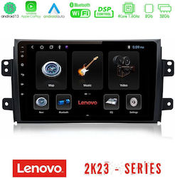 Lenovo Sistem Audio Auto pentru Fiat Sedici Suzuki SX4 (WiFi/GPS) cu Ecran Tactil 9"