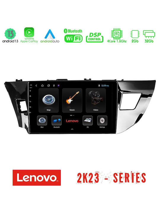 Lenovo Ηχοσύστημα Αυτοκινήτου για Toyota Corolla με Οθόνη Αφής 10"