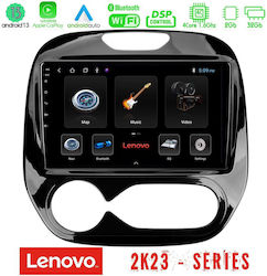 Lenovo Sistem Audio Auto pentru Renault Captur - Capturare (WiFi/GPS/Android-Auto) cu Ecran Tactil 9"
