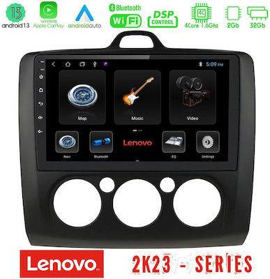 Lenovo Ηχοσύστημα Αυτοκινήτου για Ford Focus με Οθόνη Αφής 9"