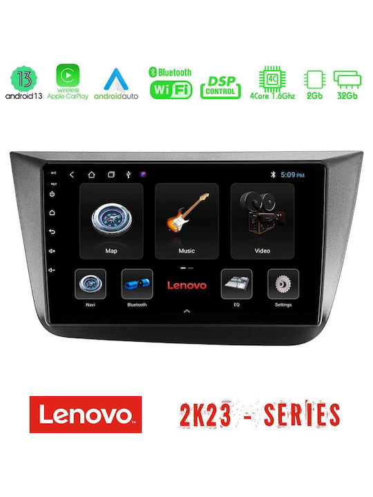 Lenovo Sistem Audio Auto pentru Seat Altea (WiFi/GPS) cu Ecran Tactil 9"