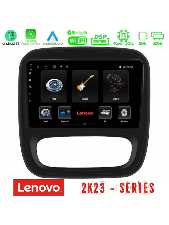 Lenovo Ηχοσύστημα Αυτοκινήτου για Renault / Nissan / Opel / Fiat (Bluetooth/WiFi/GPS)