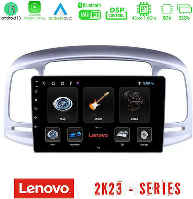 Lenovo Car-Audiosystem für Hyundai Akzent 2006-2011 (Bluetooth/WiFi/GPS)