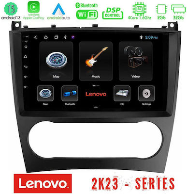 Lenovo Sistem Audio Auto pentru Mercedes-Benz Clasa CLK 1999-2004 (Bluetooth/WiFi/GPS)