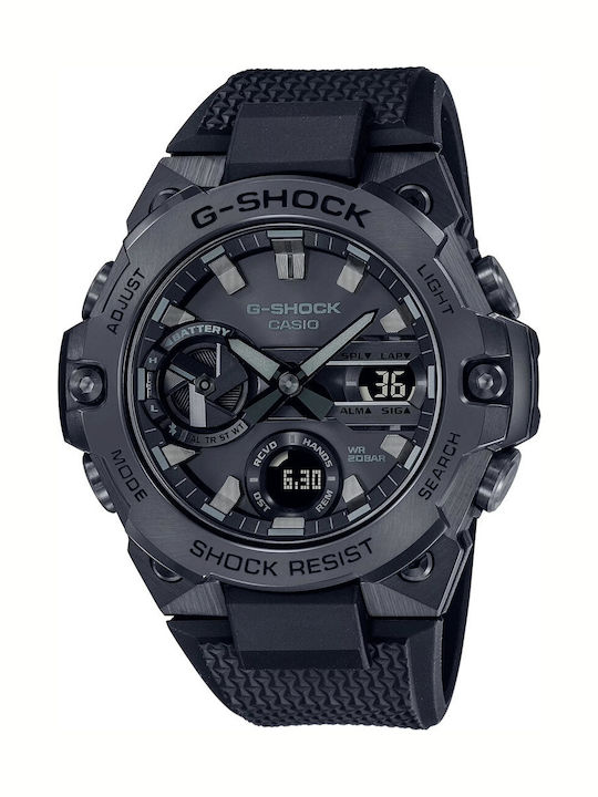 Casio G-shock G-steel Uhr Batterie mit Kautschukarmband