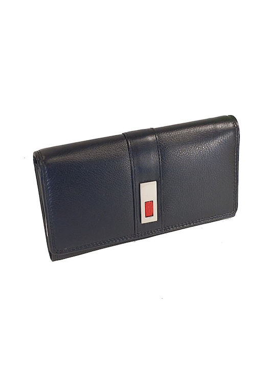 Forest Large Leather Women's Wallet Black