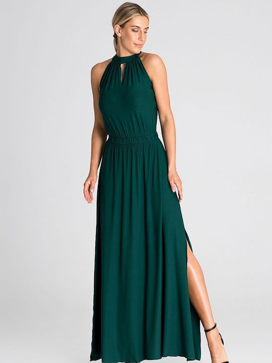 Figl Mini Evening Dress Green