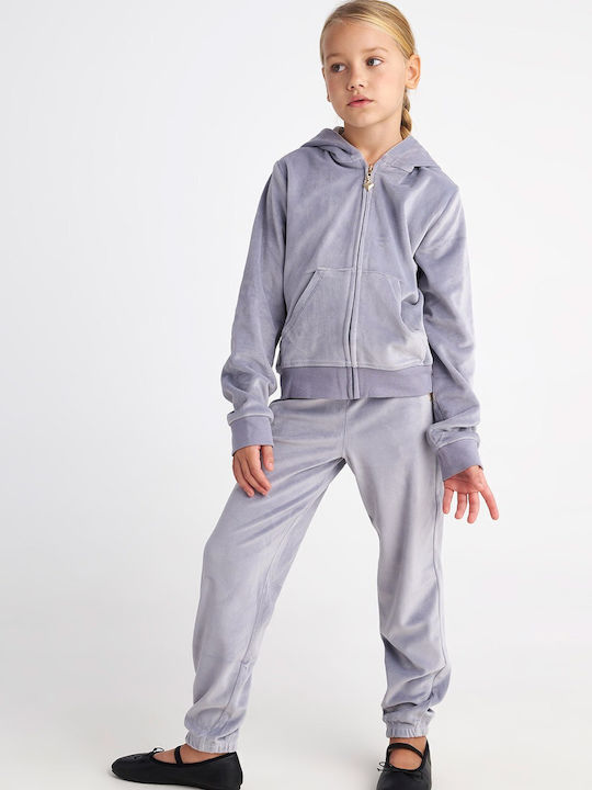 Kids Sweatpants Set Gray 2pcs