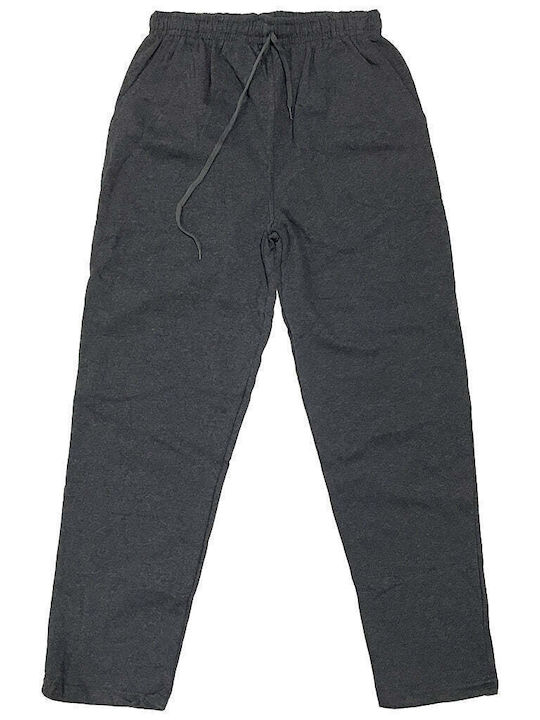 Ustyle Men's Sweatpants with Rubber Gray