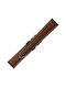 KOSTELO Leather Strap Brown 24mm