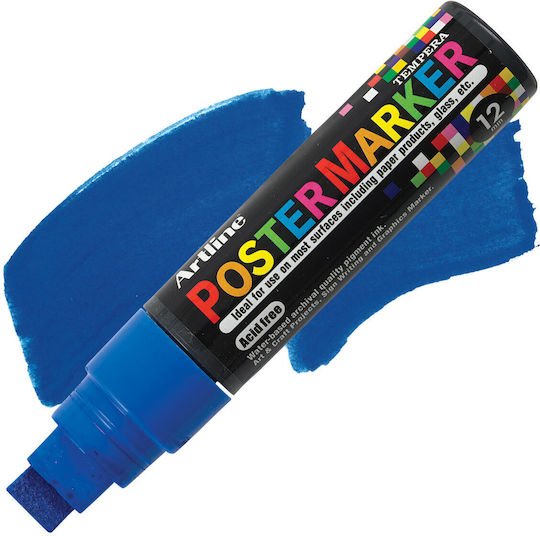 Artline Marker Permanent Albastru
