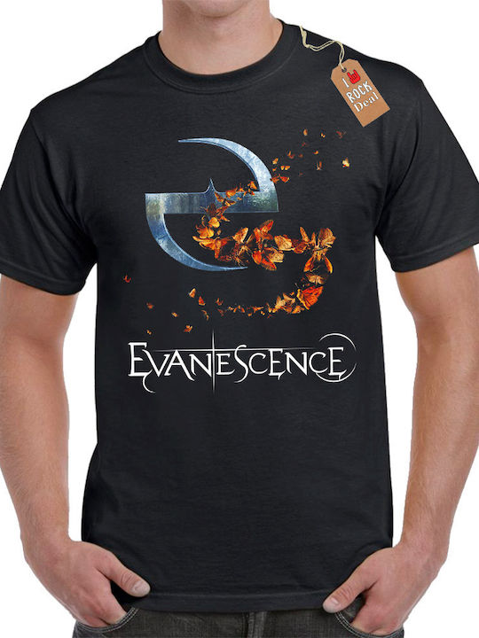Rock Deal Evanescence T-shirt Black Cotton Evanescence