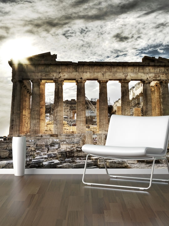 Αυτοκόλλητη Φωτοταπετσαρία Τοίχου Μνημείο Του Παρθενώνα Βινυλίου 100x270cm Πλενόμενη