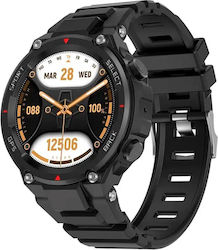 No.1 DT5 Black Case / Black Silicone Strap