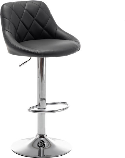 Taburet Bar Garsa Negru 46x46x83 cm Taburet Bar Garsa Negru 46x46x83 cm