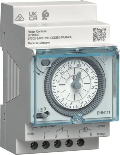 Hager Analog Daily Time Delay Relay with Standby