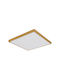 Globo Lighting Ceiling Mount Light 45cm Bronze with Integrated LED