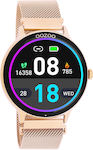 Oozoo Q00138 45mm Smartwatch με Παλμογράφο (Ροζ...