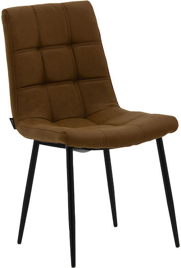 Stuhl Speisesaal Nola 48x58x88cm Brown-black