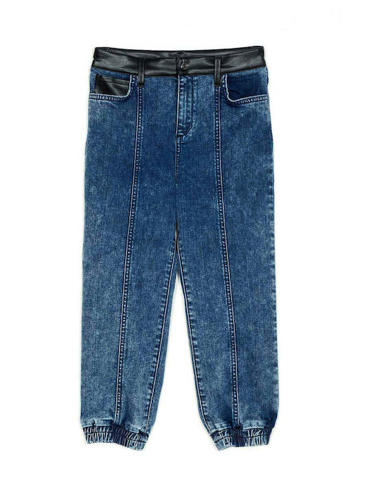 Twinset Girls Denim Trouser Blue