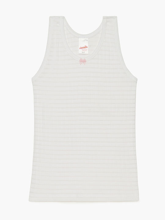 Minerva Kids Tank Top White 1pcs