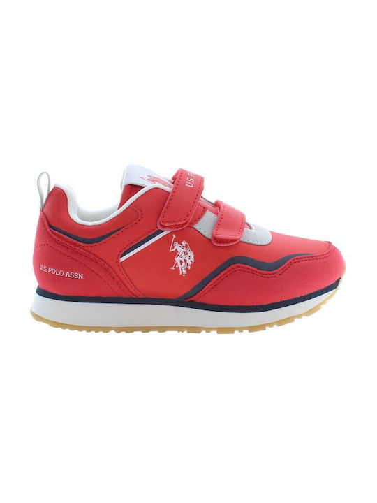 U.S. Polo Assn. Παιδικά Sneakers Κόκκινα