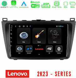 Lenovo Sistem audio auto pentru Mazda 6 ( /B/l/u/e/t/o/o/t/h/ /U/S/B/ / / /W/i/F/i/ / / /G/P/S/ / / /A/n/d/r/o/i/d/-/A/u/t/o/ ) cu Ecran Tactil 9"