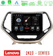 Lenovo Sistem Audio Auto pentru Jeep Cherokee 2014-2019 (Bluetooth/USB/WiFi/GPS/Android-Auto) cu Ecran Tactil 9"