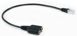 Equip 147944 RJ-9 male σε 3.5mm 2x female