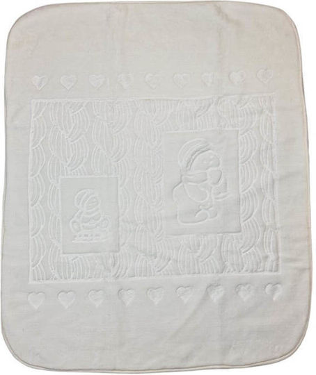 Recos Blanket Cot Velvet Beige 105x125cm