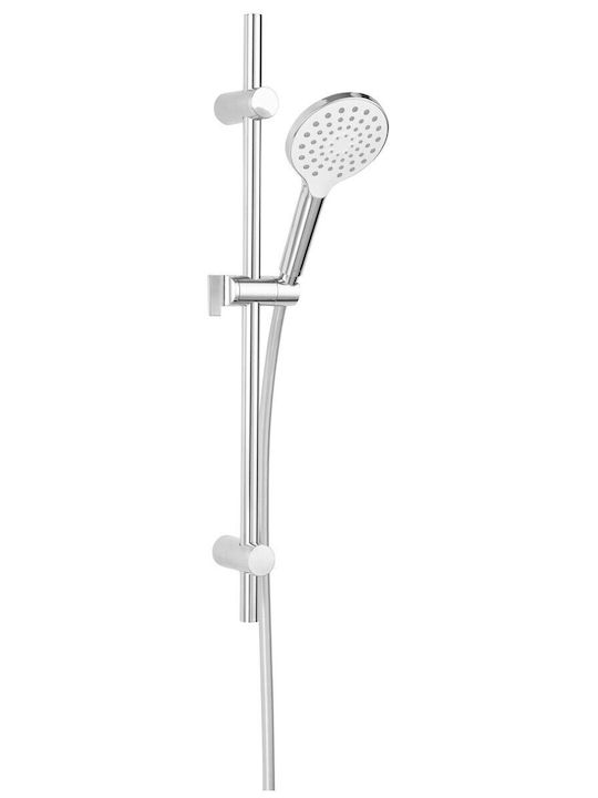 Ferro N334 Shower Column without Mixer Silver