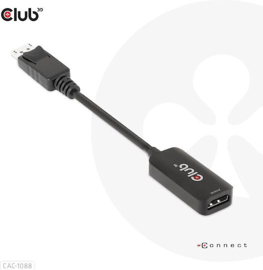 Club3D Konverter DisplayPort männlich zu HDMI weiblich 1Stück CAC-1088