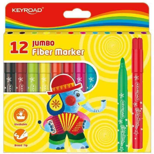 Keyroad Markere de Desen Set 12buc