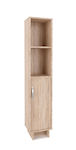 Ekowood Floor Bathroom Column Cabinet L30xD25xH150cm 3025 Light Sonoma Oak