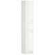 Kleankin Floor Bathroom Column Cabinet L30xD28xH170cm White