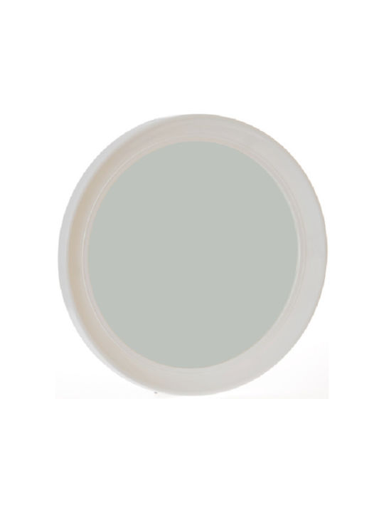 Bega Plast Στρογγυλός Καθρέπτης Μπάνιου από Πλαστικό 45x45cm Λευκός