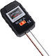 All-Sun pH-Meter mit Feuchtigkeitsmessfunktion
