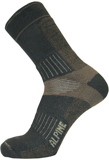 AlpinPro Alpine Trekking Hunting Socks in Black color