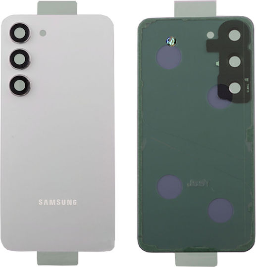 Samsung Стъклен Протектор за Камера Черен за Galaxy S23