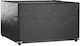 vidaXL Waterproof Couch Cover Black 132x132x80cm