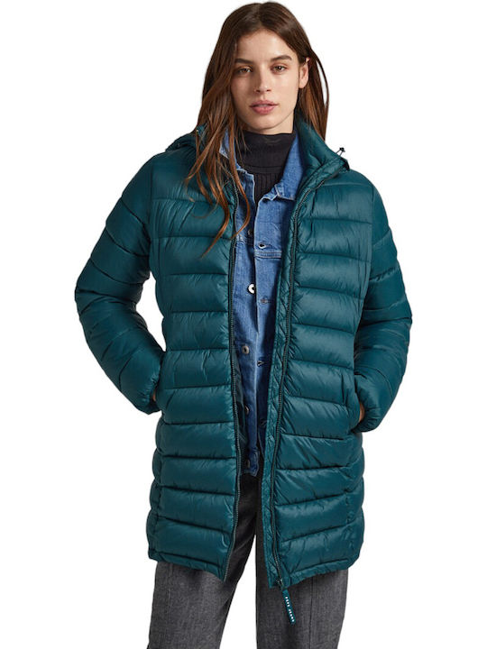 Pepe Jeans E1 Drop 2b Maddie Lungă Jachetă de f...