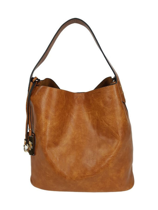 Playbags Collection Women's Bag Shoulder Tabac Brown