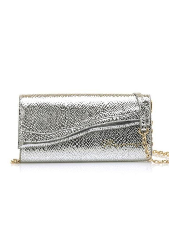 Maria Mare Wavy Damentasche Handtasche Silber