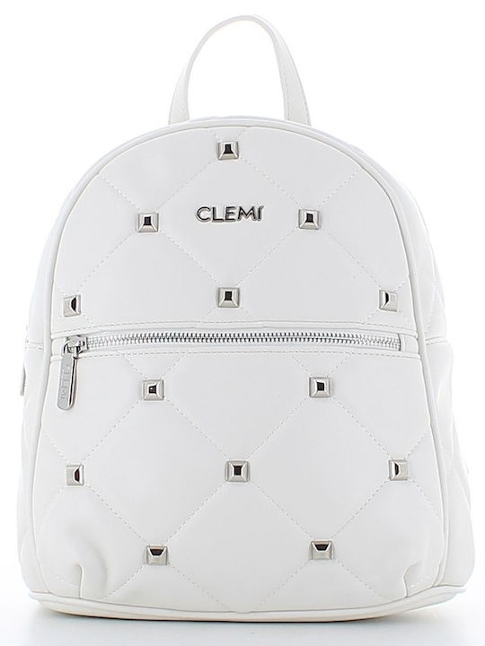 CLEMi Women's Bag Backpack White