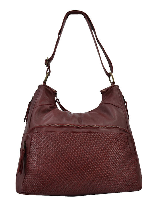 Dermatina 100 Leather Women's Bag Shoulder Burg...