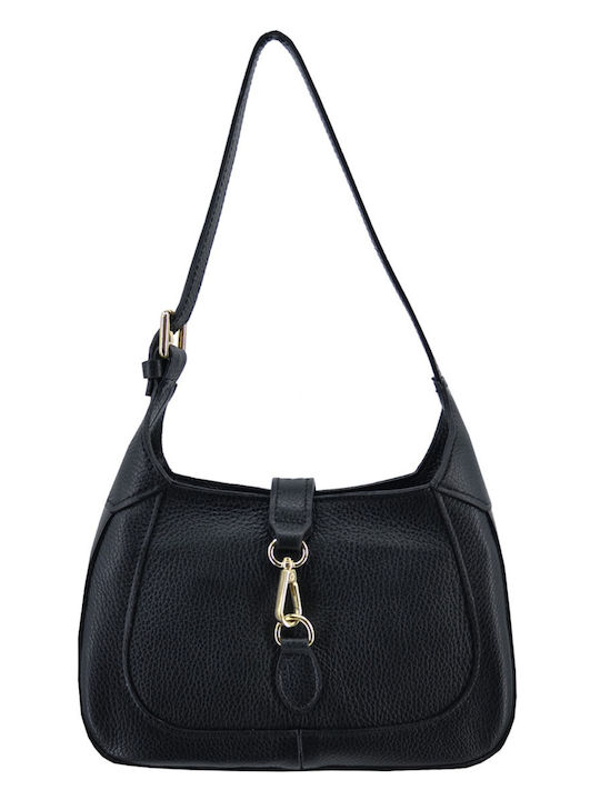 Leather Women's Bag Shoulder Black