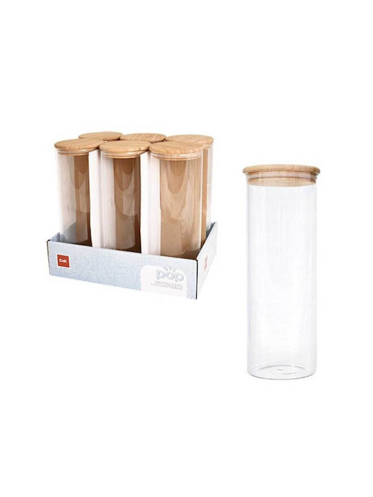 Glass General Use Vase with Airtight Lid 1900ml