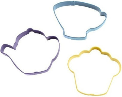 Wilton Metallic Cookie Cutter 3pcs